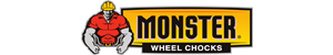 monster wheel chocks brand logo