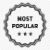 Blue rj45 network cable spool
