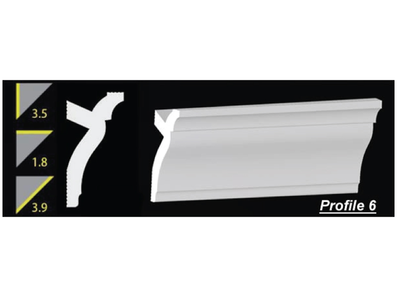 Foam Crown Molding Wire Raceway Styrofoam Crown Molding