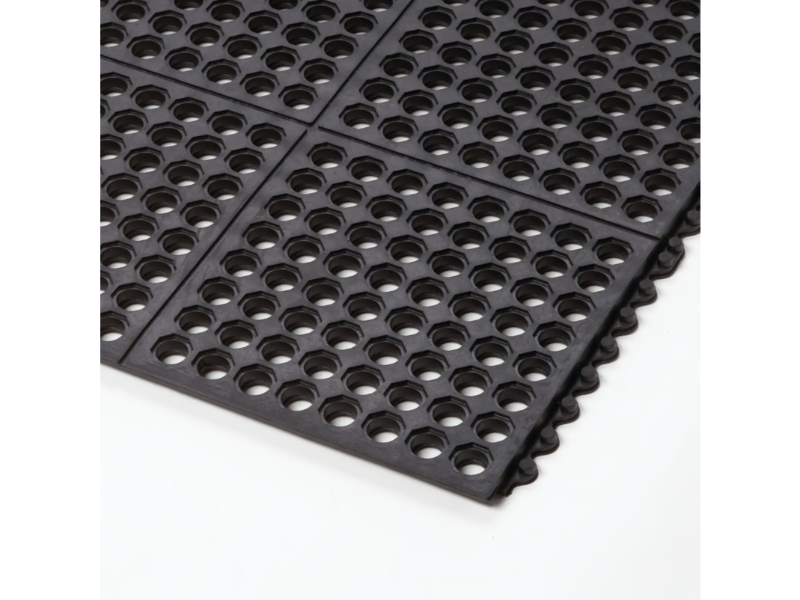 Notrax CushionEase® Interlocking AntiFatigue Rubber Floor Mats 550 Series