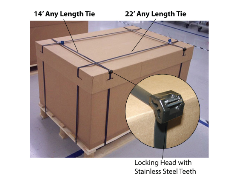 Custom Length Cable Tie Straps