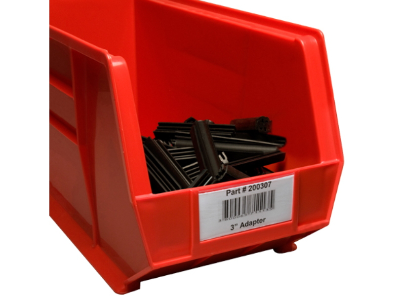 TriDex™ Bin Label Holders SlideIn Label Holder Bin Label Holders