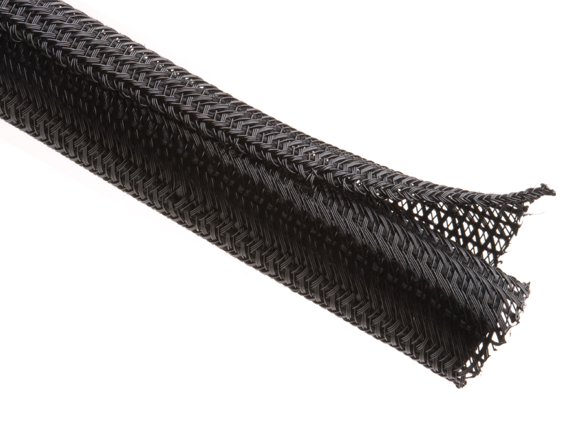 1/8 Split F6 Braided Cable Sleeving Wrap Techflex 25FT Split Loom 