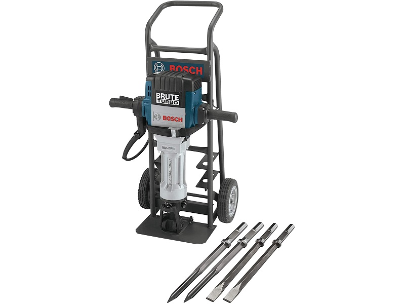 BOSCH® Brute™ Turbo Breaker Demolition Hammer with Deluxe Cart BH2770VCD
