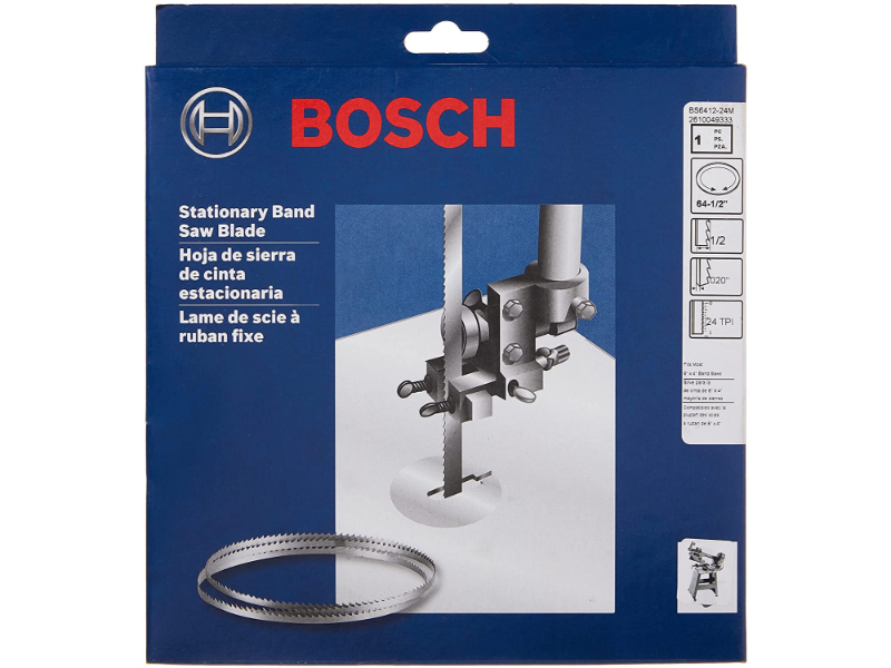 BOSCH® 641/2 In. 24 TPI Metal Cutting Stationary Band Saw Blade BS641224M