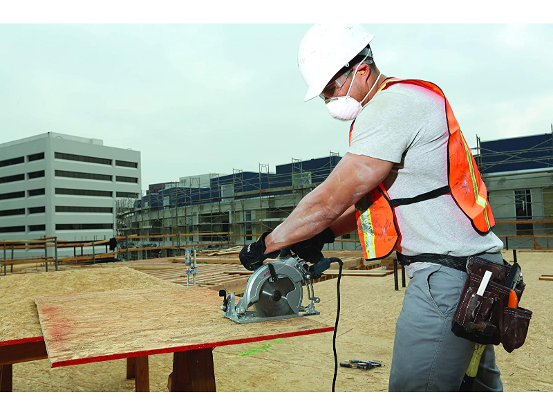 BOSCH® 71/4 In. Worm Drive Circular Saw with Spindle Lock and Depth