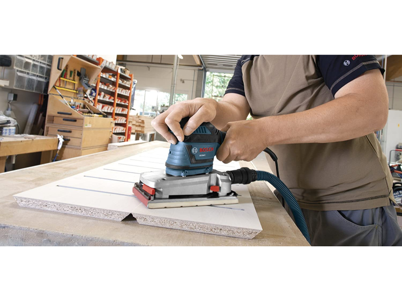BOSCH® Electric Orbital Finishing Sander Kit with Vibration Control OS50VC