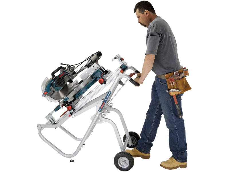 BOSCH® Portable GravityRise Wheeled Miter Saw Stand T4B