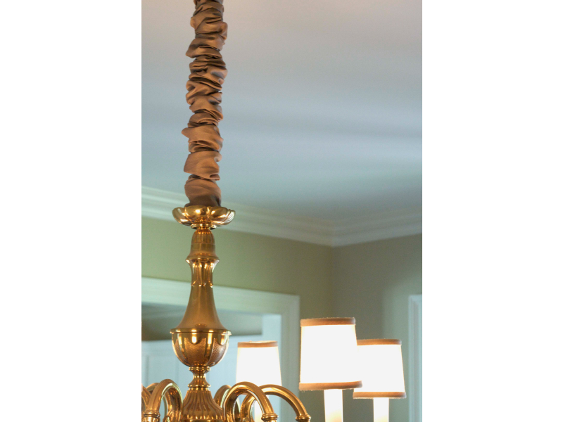 Fabric Lamp & Chandelier Cord Covers Electrical Cord Fabric Covers