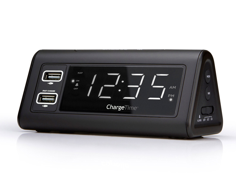 ChargeTime USB Charging Alarm Clock