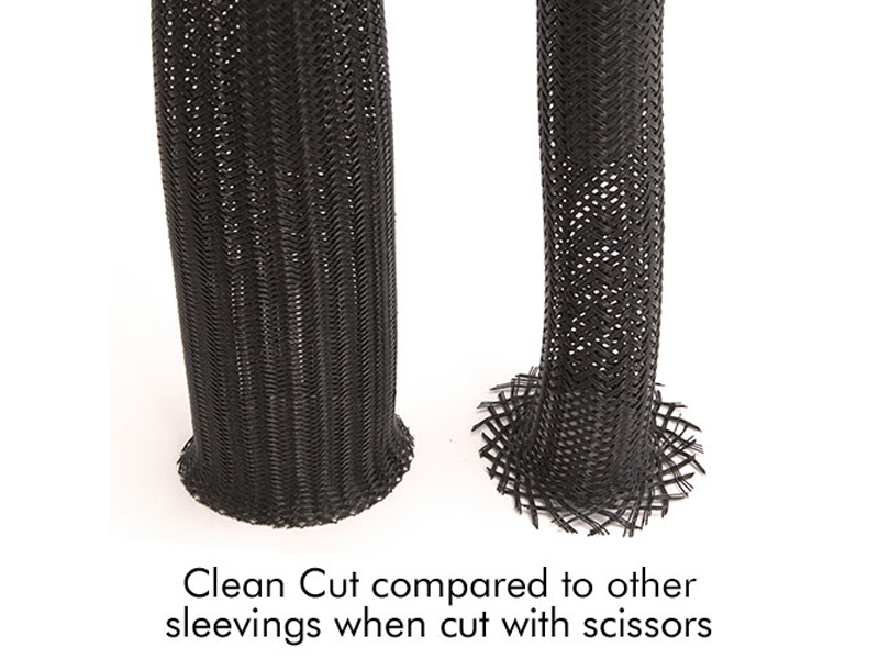 TechFlex® Clean Cut / Non Fray Braided Sleeving