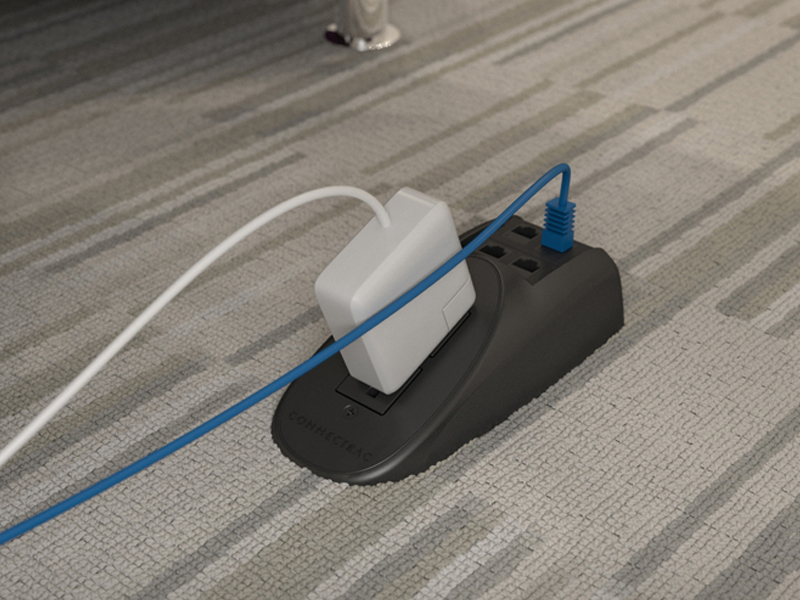 Connectrac Under Carpet Powered Wire Ways