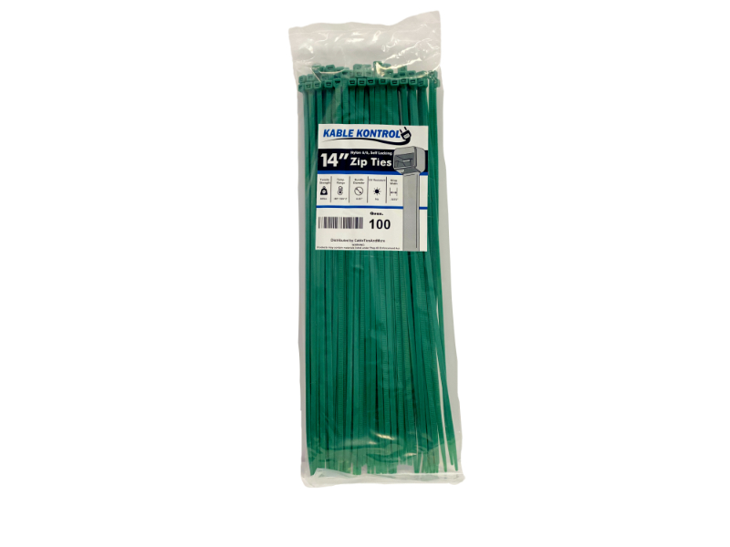 Ettom Nylon Green Zip Ties Leaf Shape Ties Garden Zip Ties Cable Ties Plants Zip 