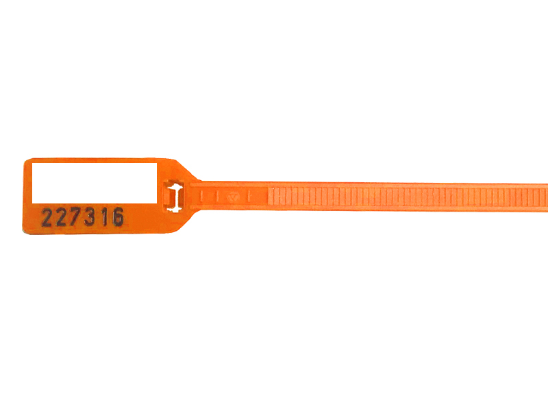 Serialized / Numbered Flag Identification Zip Ties