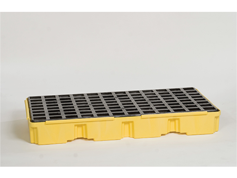 Spill Platform,w//Drain,15 gal.,1 Drum EAGLE 1633D