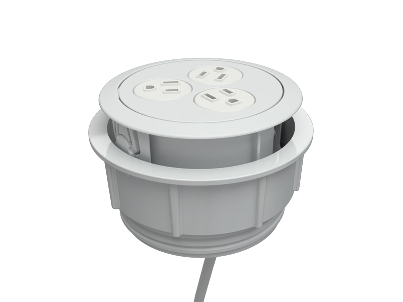 Eclipse Circular Desk Power Grommet