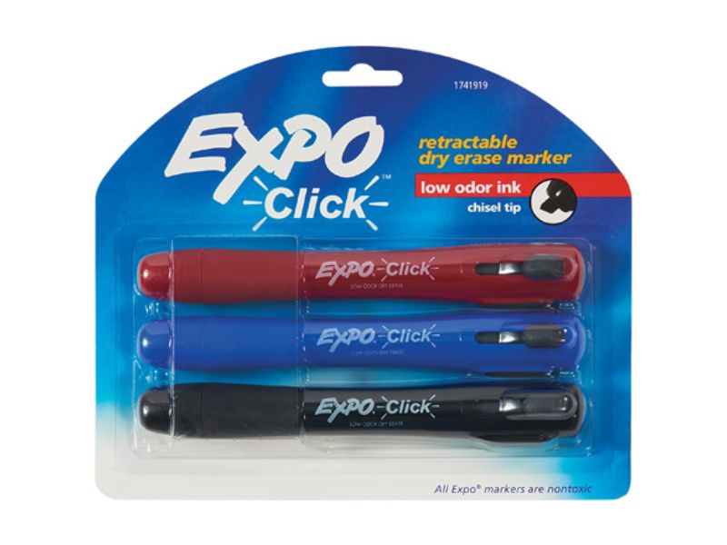 Expo® Retractable Dry Erase Markers