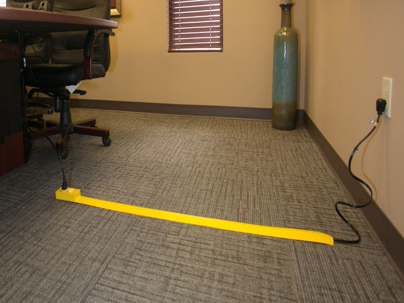 Flat Extension Cord With Duplex Outlet