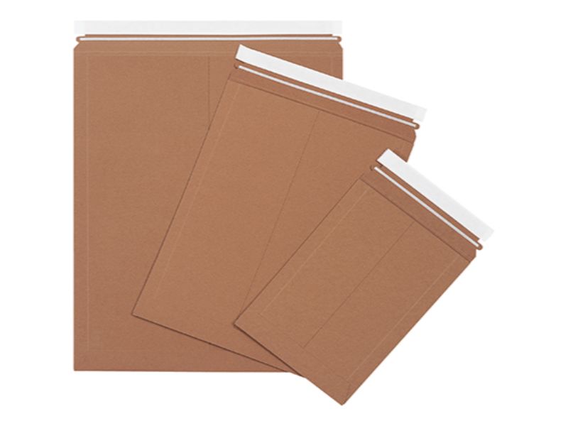 Stayflats® Kraft Utility Flat Envelope Mailers