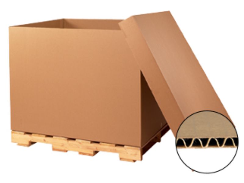 Pack Kontrol® Gaylord Boxes Corrugated Cardboard Gaylord Containers
