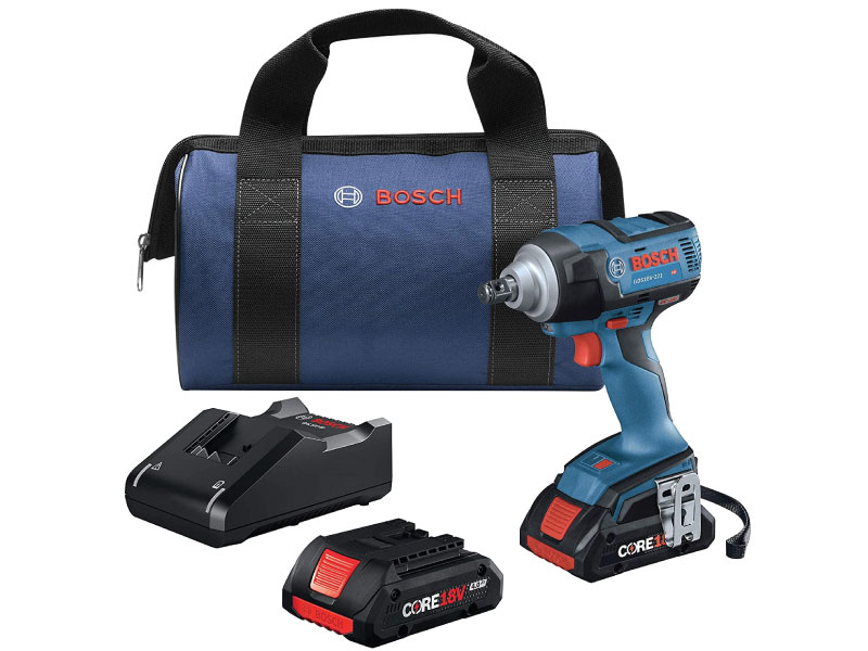 BOSCH® 1/2" Inch Impact Wrench Kit 18V EC Brushless