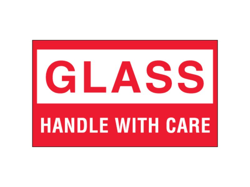 Glass &amp; Liquid Shipping Labels