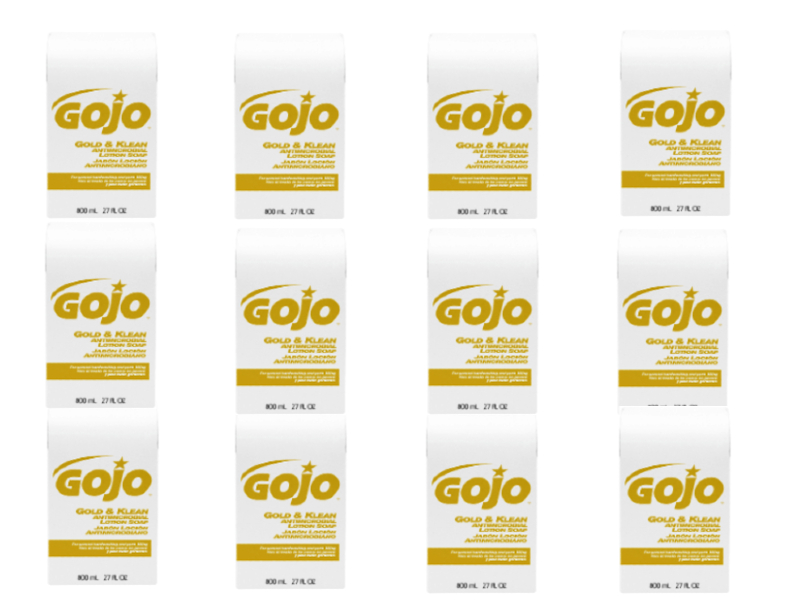 GOJO® Gold & Klean Antimicrobial Soap Refill Box 800 ml