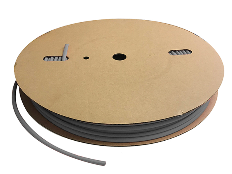 0.09375 Diameter Thin Wall NTE Electronics 47-10250-CL Heat Shrink Tubing Clear 50 Spool 2:1 Shrink Ratio
