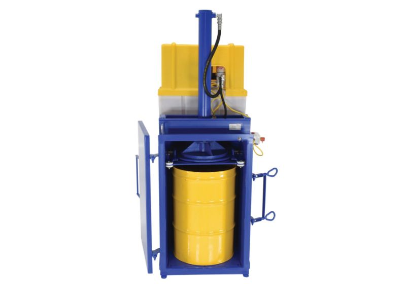Vestil® Hydraulic Drum Crusher / Compactors