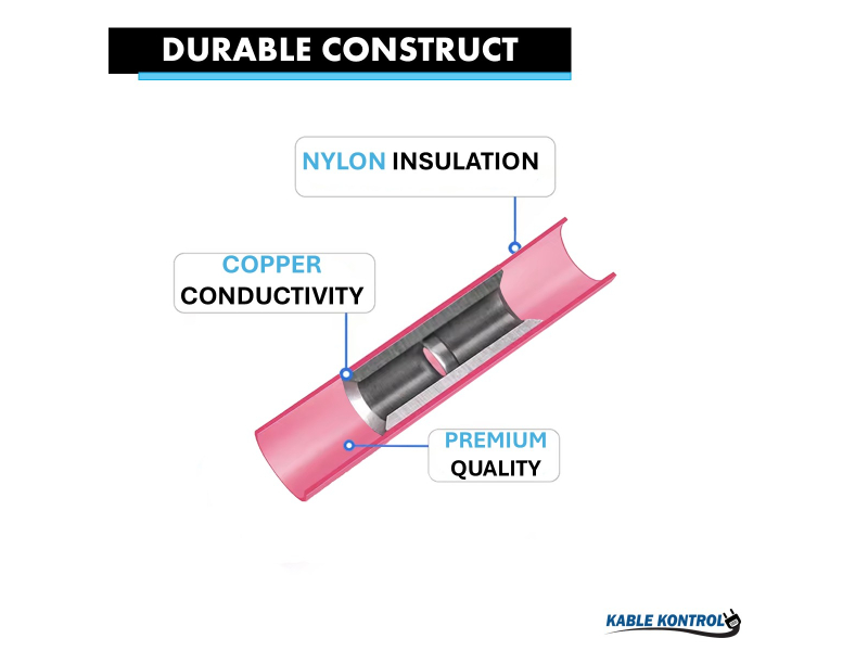Butt Splice Connector - Nylon Insulated