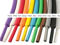 Multi colors of 2:1 Polyolefin Heat Shrink Tubing