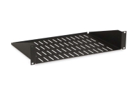 Kendall Howard 2U vented cantilever shelf with 12 inch depth, kh-3000-1-002-02