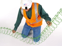 454 series Cable tray snake tray in use