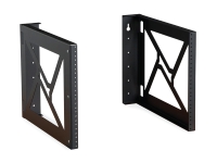 Kendall Howard 8U wall modular mount rack pair