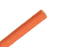 Techflex battle braid heavy duty braided sleeving orange 