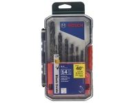 BOSCH Black Oxide Metal Drill Bit Set - 14 pc