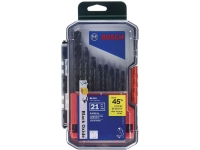 BOSCH Black Oxide Metal Drill Bit Set - 21 pc