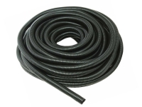 Roll of black wire loom tubing
