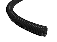 black wire loom tubing