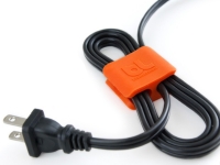 BlueLounge® medium cableclips in use 