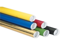 colored mailer tubes