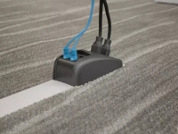 Picture of Connectrac in carpet application.