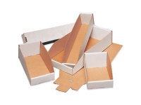 Pack Kontrol White Corrugated Bin Boxes