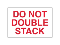 Do Not Double Stack White