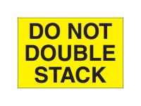 Do Not Double Stack Yellow Solid