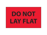 Do Not Lay Flat Red Solid