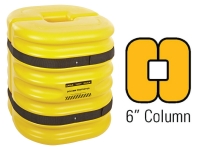 Eagle 1724-6 Yellow Mini Column Protector