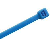 4 inch fluorescent blue cable ties 1000 pc pack