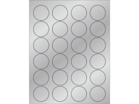 Foil Circle Laser Labels
