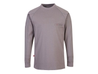 PORTWEST FR Anti Static Crew Neck - S - Gray